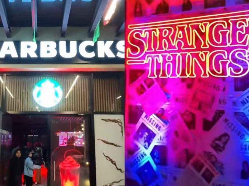 Conoce el Starbucks de Stranger Things