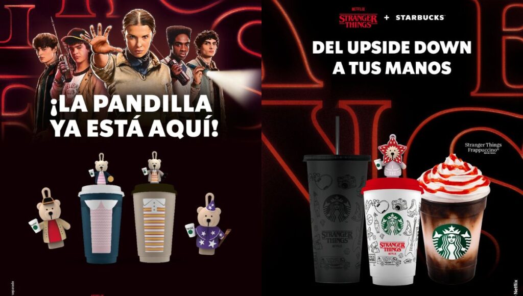Fecha de lanzamiento de la colección Starbucks x Stranger Things en México