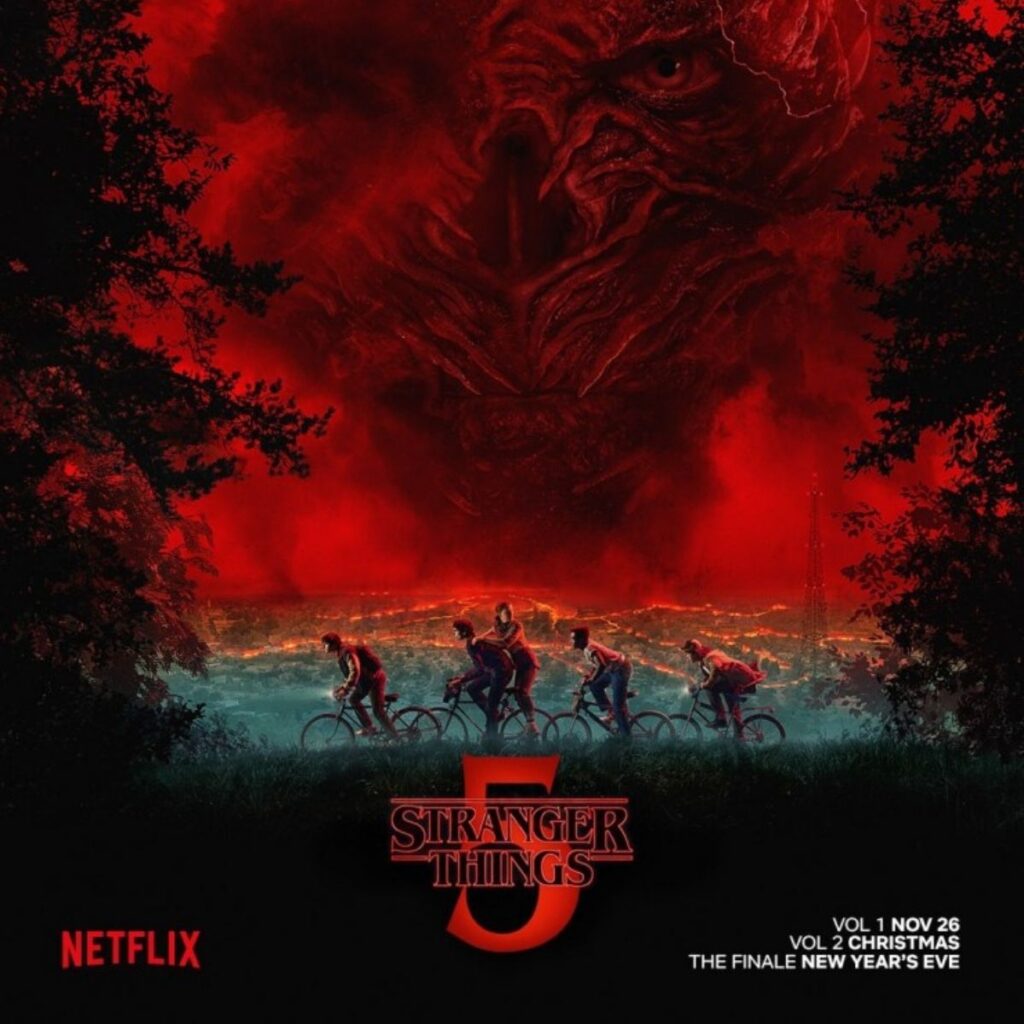 a que hora salen los capitulos de stranger things 5