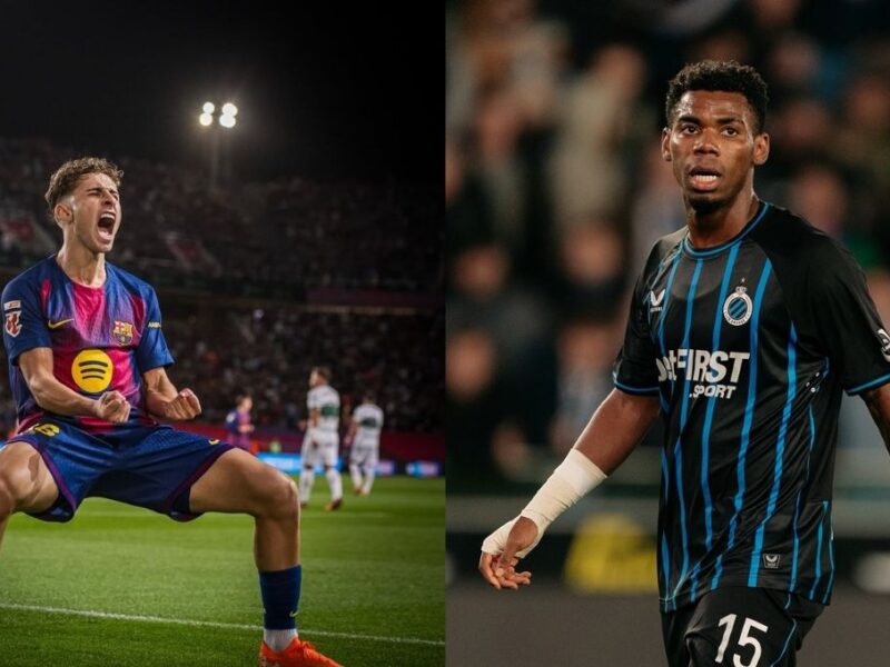 a que hora y donde ver en vivo el barcelona vs brujas del 5 de noviembre