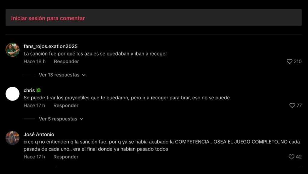 acusan de favoritsmo a los rojos en exatlon mexico 2025