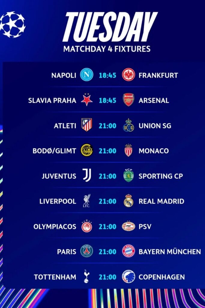 como ver en vivo los partidos del 4 de noviembre