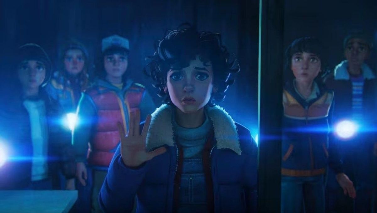 de que trata relatos del 85 el spin off de stranger things