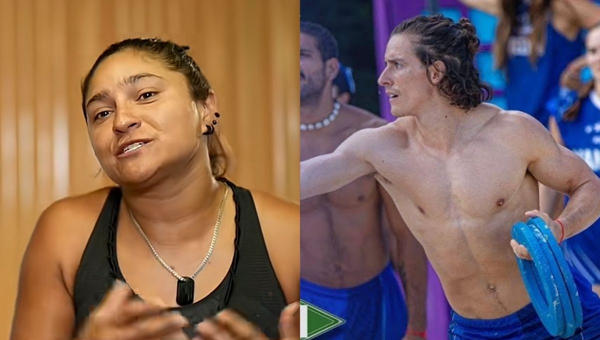 doris cree que los atletas azules de exatlon no pueden vencer a los rojos