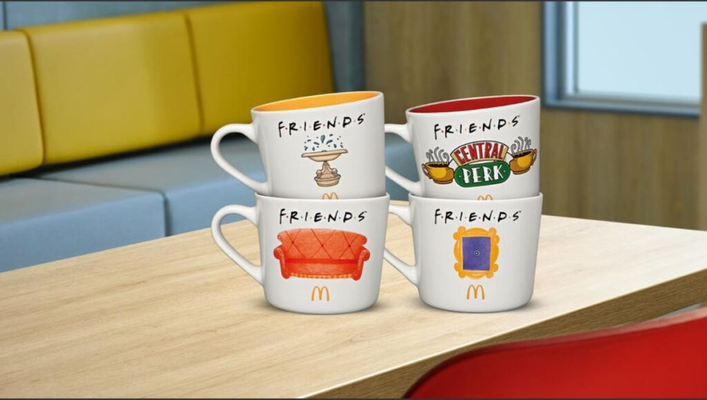 McDonald's colección Friends precios y cómo comprar
