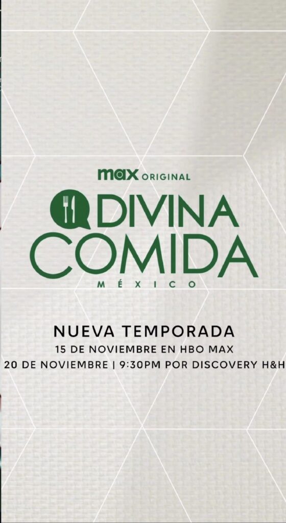 Divina Comida México nueva temporada de HBO Max