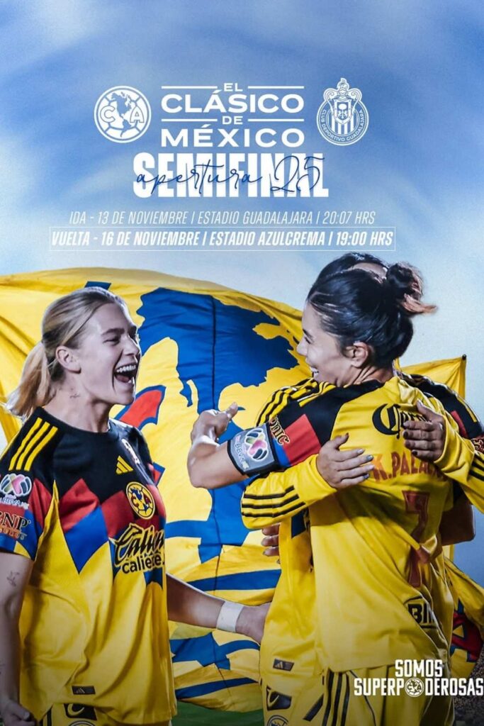 horarios de la semifinal de chivas america femenil