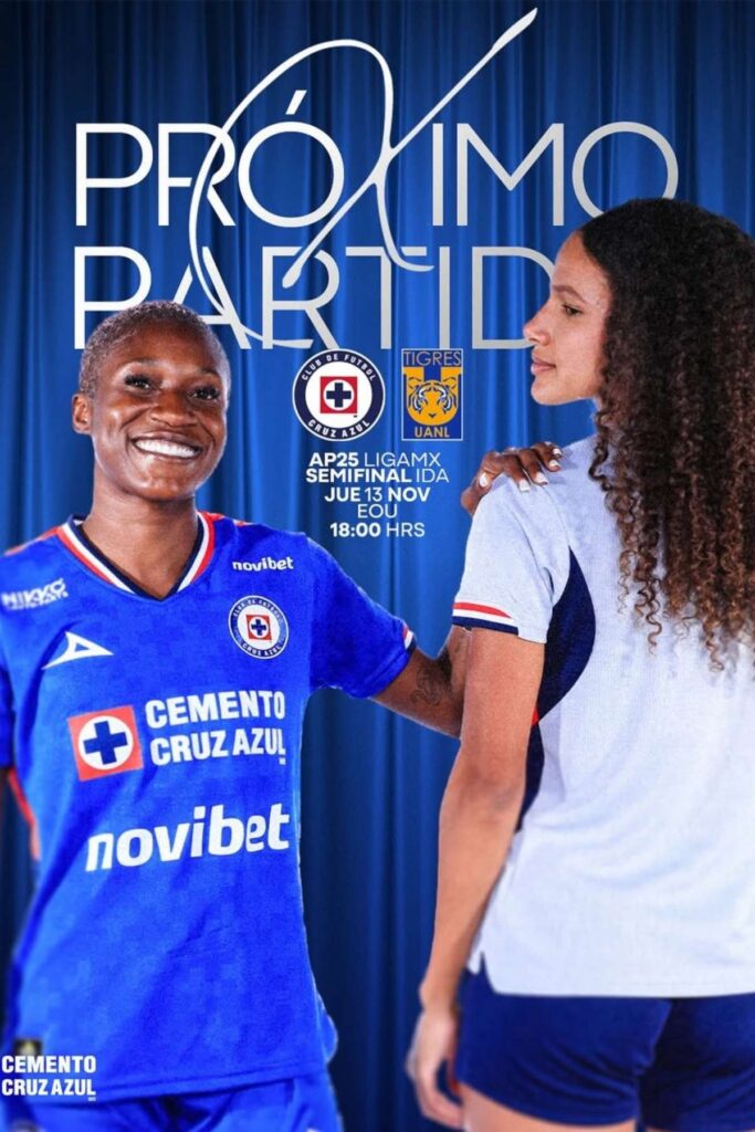 horarios de la semifinal de tigres vs cruz azul liga mx femenil