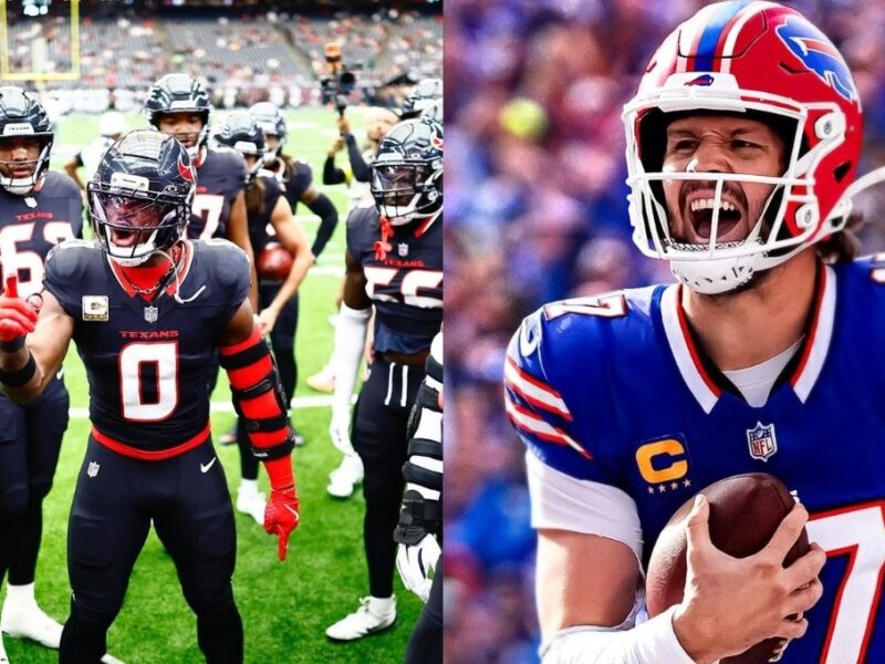 horarios donde ver en vivo y pronosticos del texans vs bills 20 noviembre