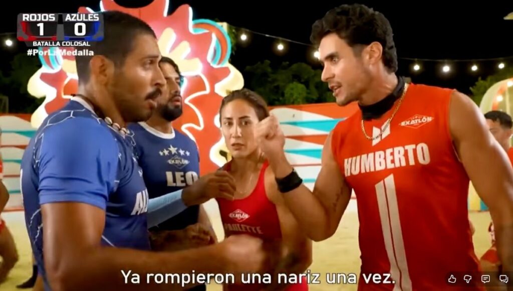 humberto explota con los azules en exatlon mexico 2025