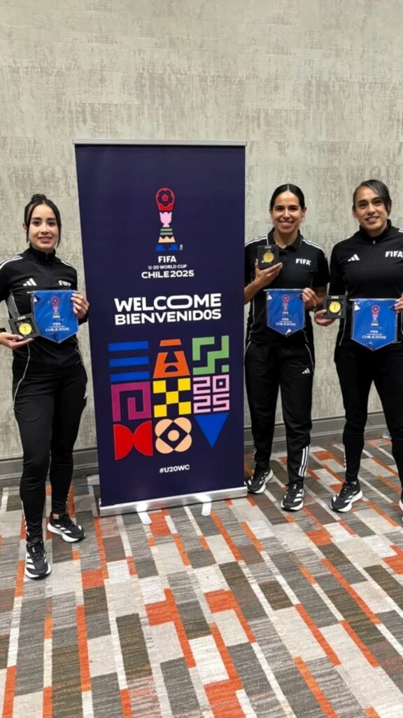 Katia Itzel García mexicana nominada a mejor árbitra del mundo 2025