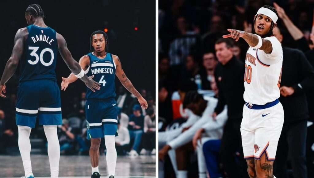 Knicks vs Timberwolves dónde ver en vivo hoy el juego de la NBA