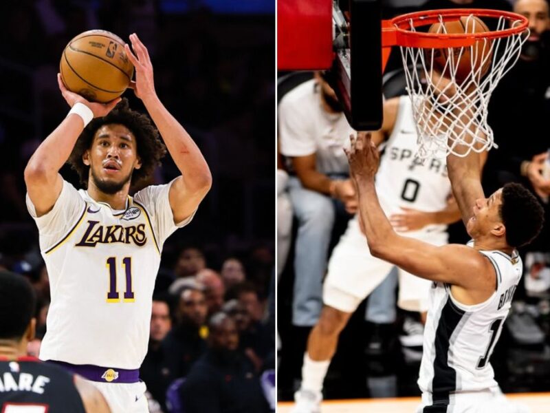 Partido entre Lakers y Spurs hoy miércoles 5 de noviembre de 2025.