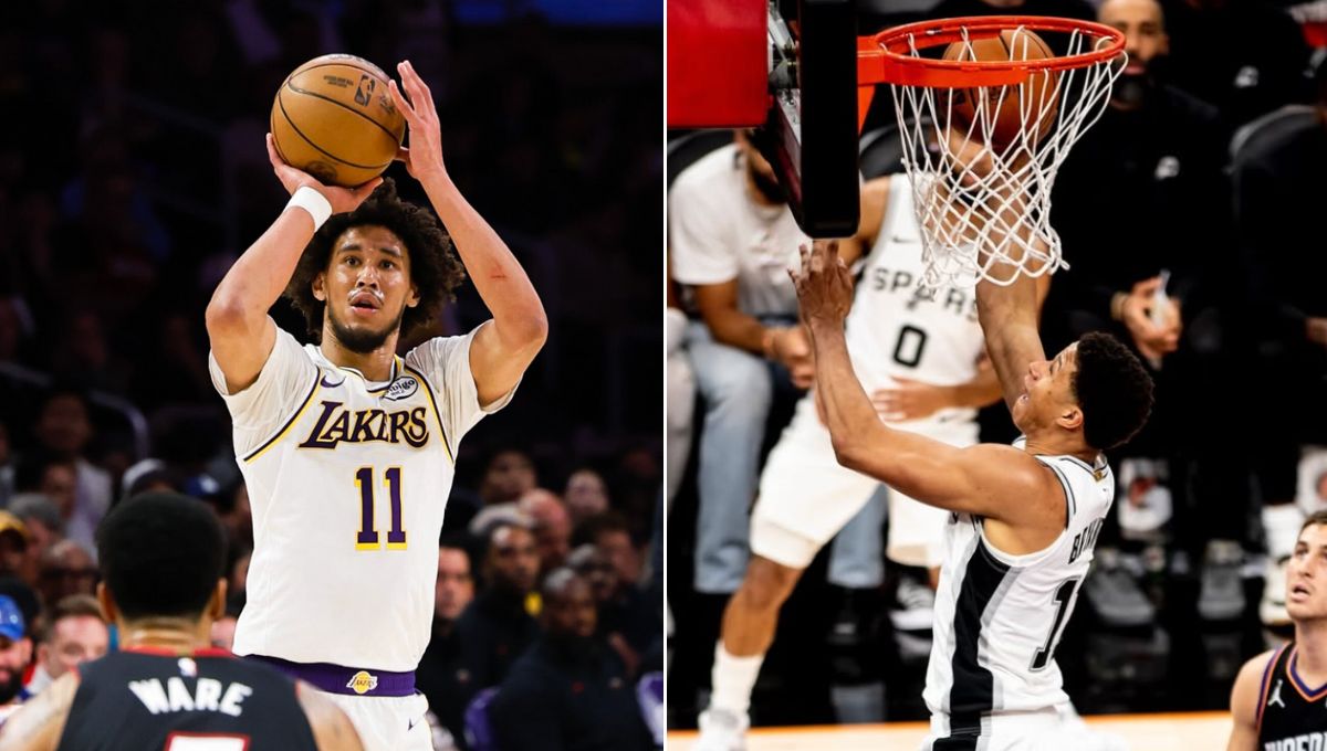 Partido entre Lakers y Spurs hoy miércoles 5 de noviembre de 2025.