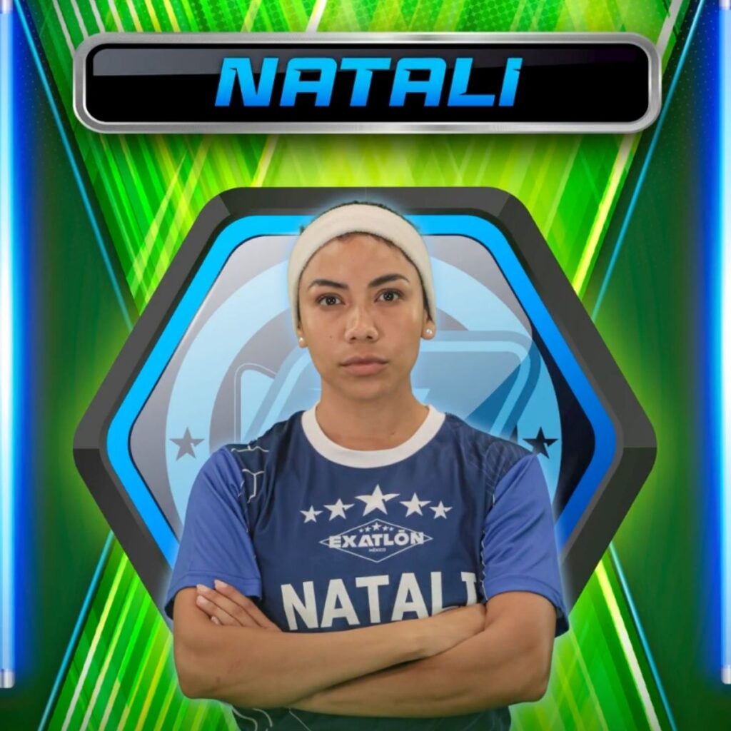 natali brito llega a exatlon mexico como refuerzo azul