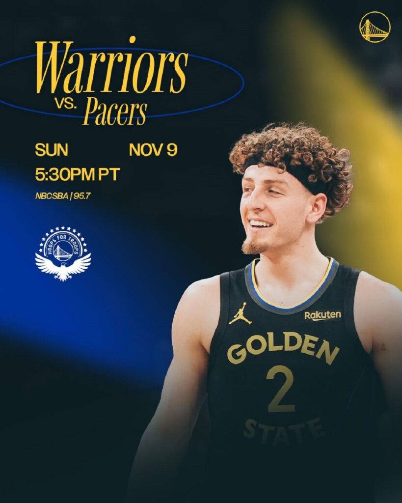 Warriors vs Pacers horario y dónde ver en vivo