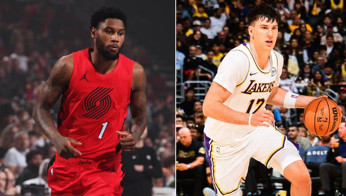 ¿A qué hora juegan los Lakers y Trail Blazers?