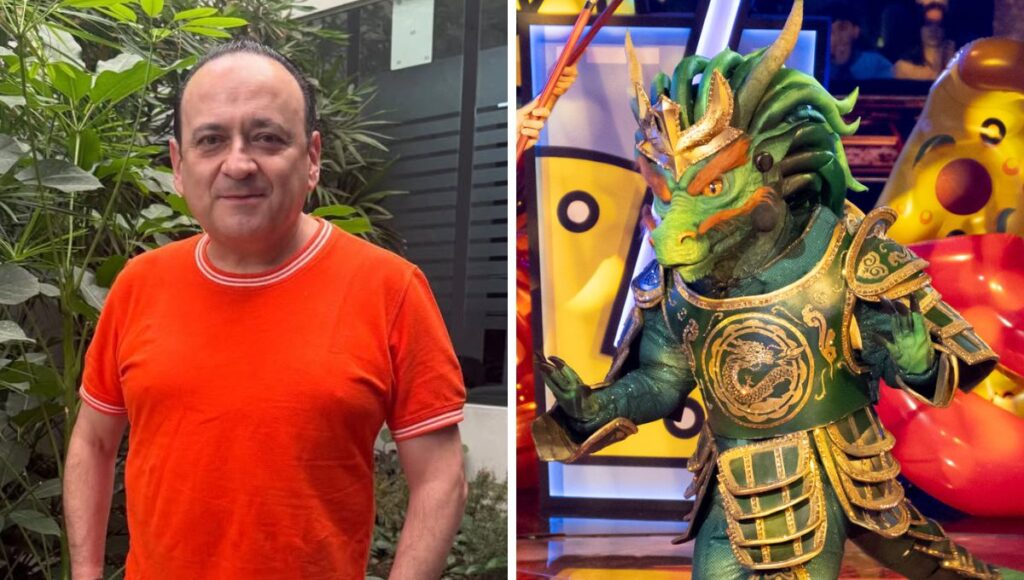 Eduardo España es Samurái en Quién es la Máscara 2025