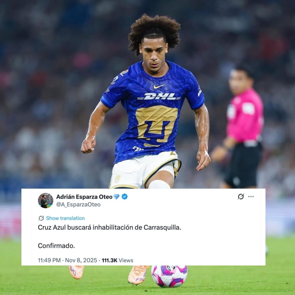 sancion de carrasquilla por lesion de mier