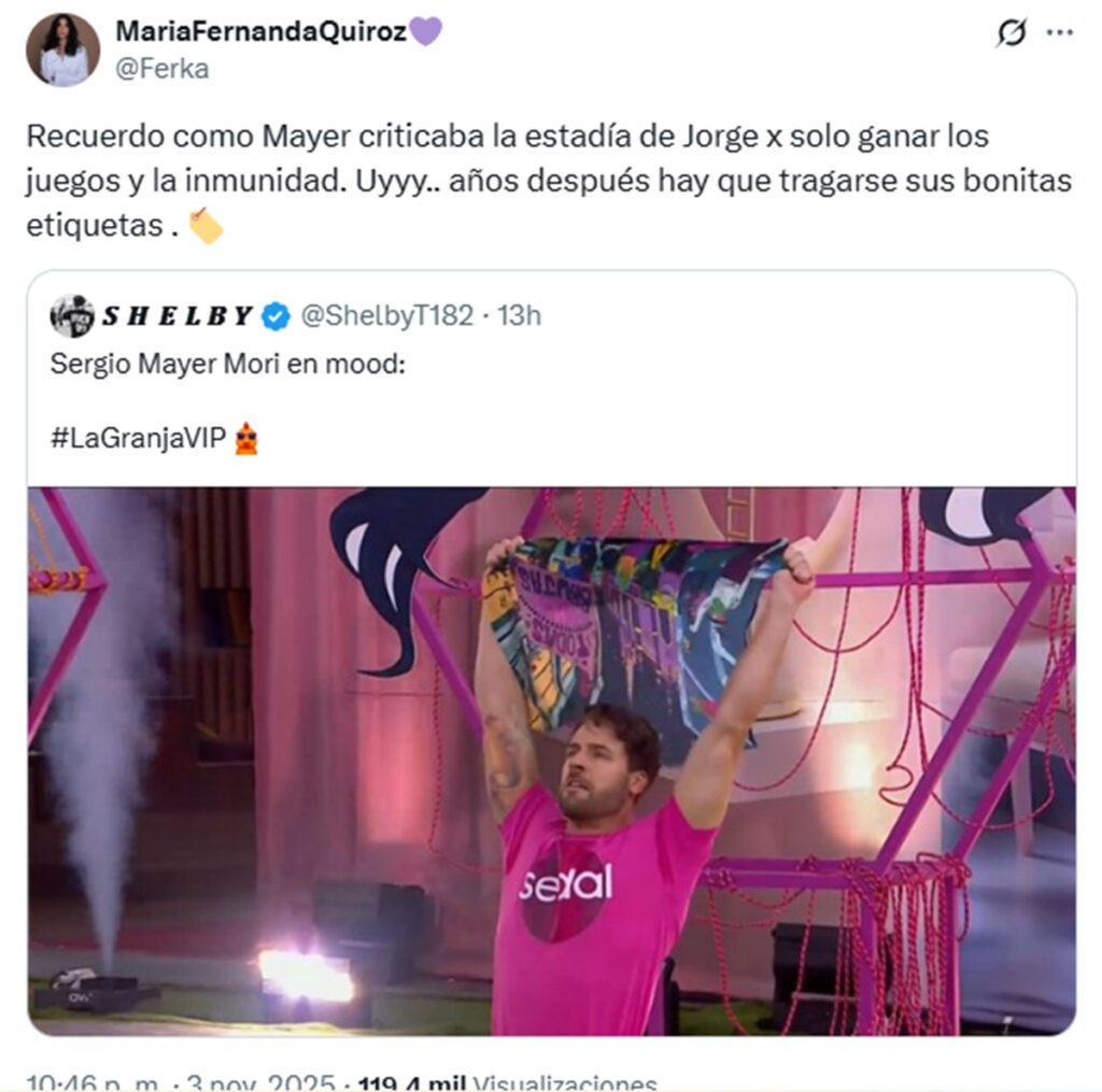 critican a Sergio Mayer Mori por ser capataz