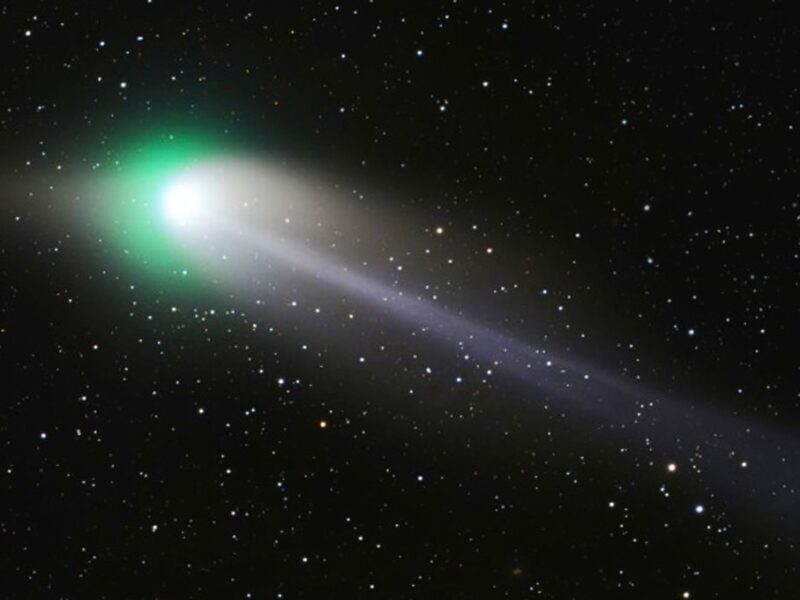 cometa 3IATLAS cambia de color a verde hoy 16 de diciembre 2025