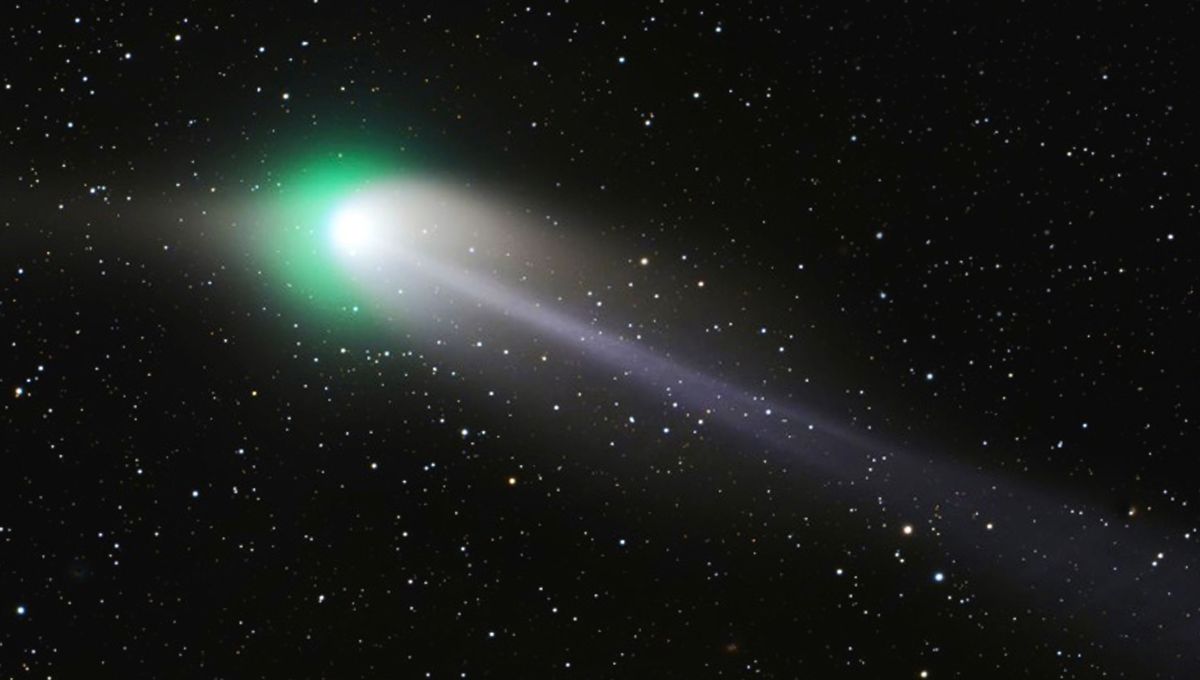 cometa 3IATLAS cambia de color a verde hoy 16 de diciembre 2025
