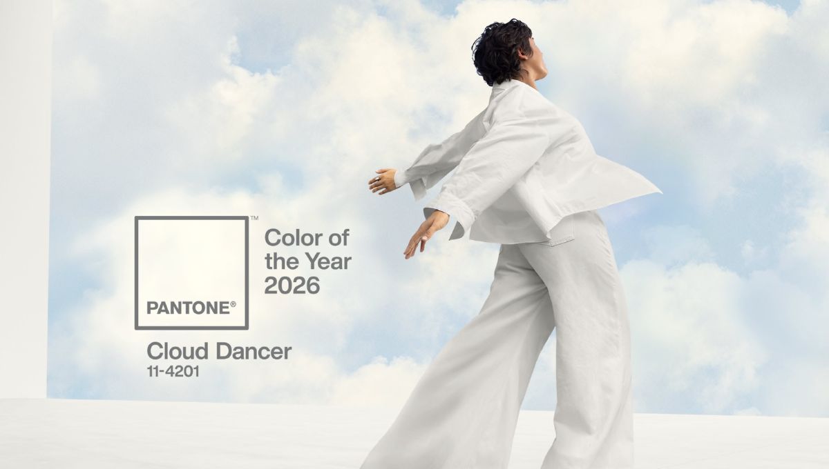 Cloud Dancer es el color del año 2026 de Pantone