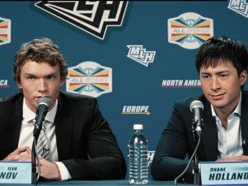 Perfil de Shane Hollander y Ilya Rozanov de Heated Rivalry