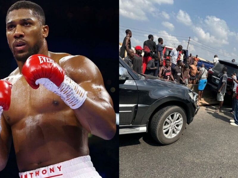 como fue el accidente de anthony joshua