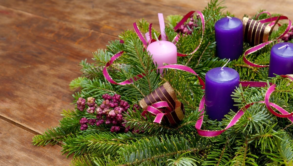 Corona de Adviento color de la vela que se prende la segunda semana