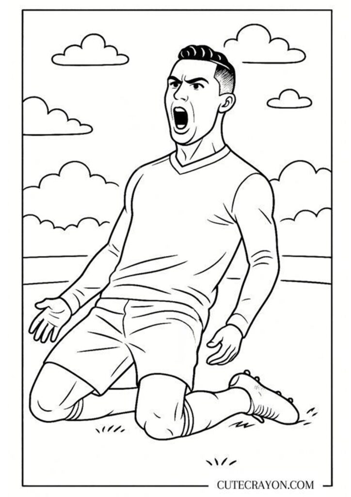 Dibujos de Cristiano Ronaldo