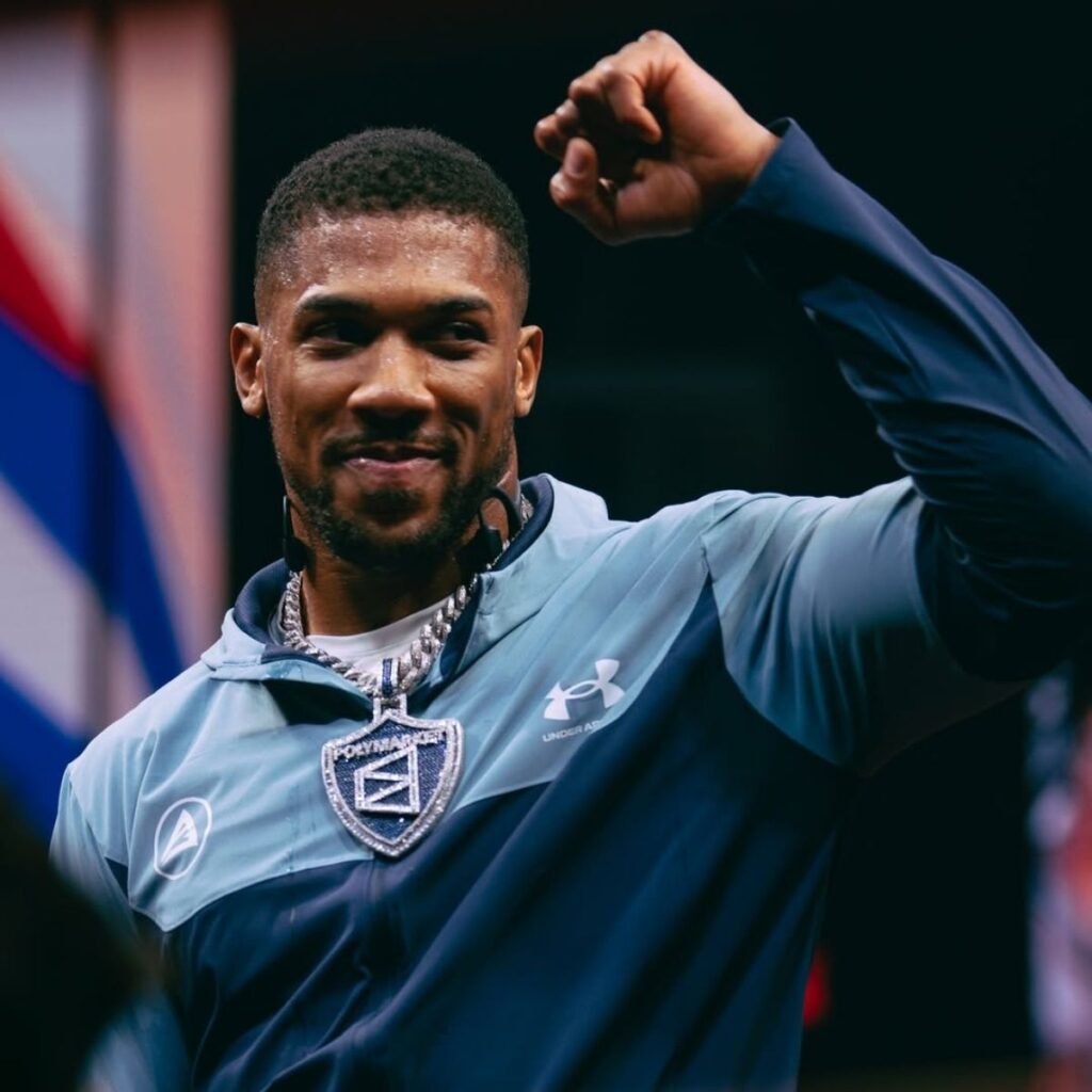 edad y peso de anthony joshua