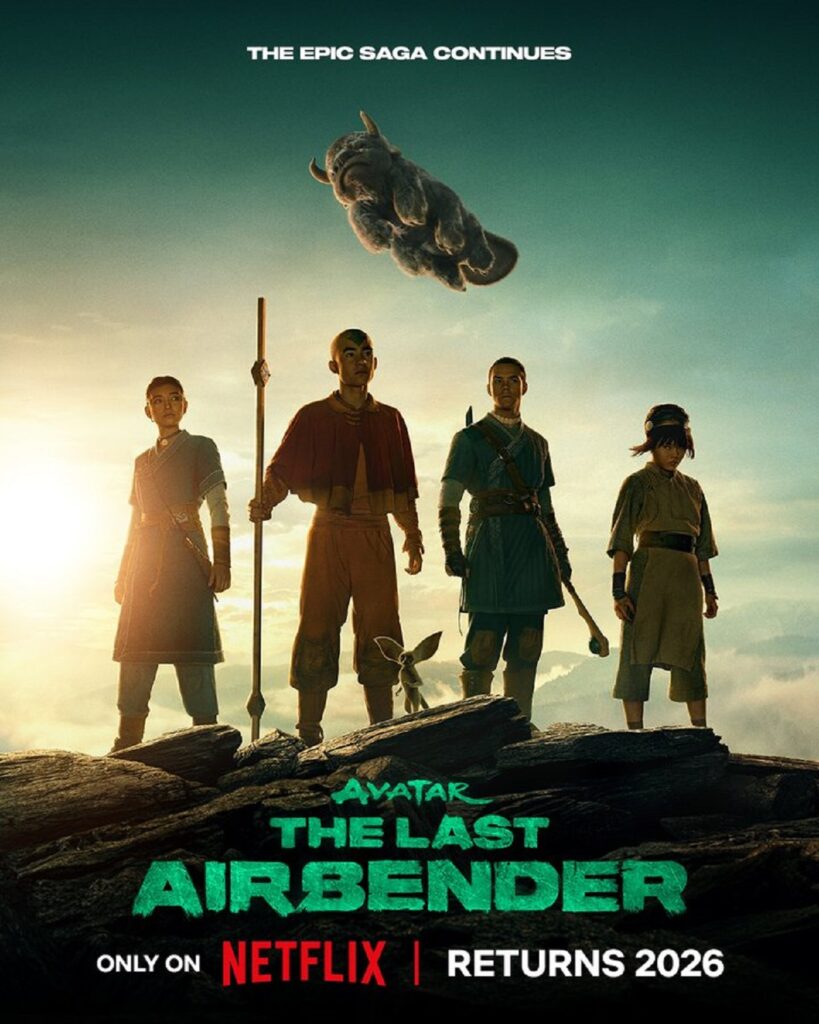 Avatar La leyenda de Aang estreno la segunda temporada en Netflix