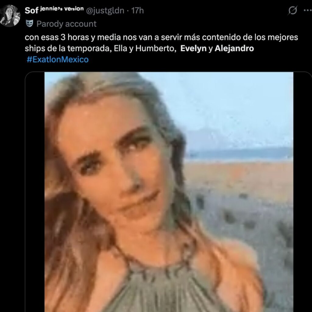 evelyn y alejandro exatlon mexico 2025