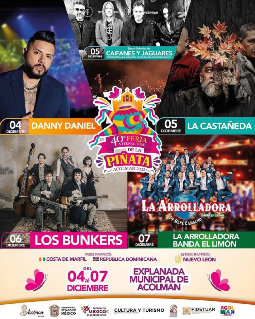 Feria Internacional de la Piñata Acolman 2025