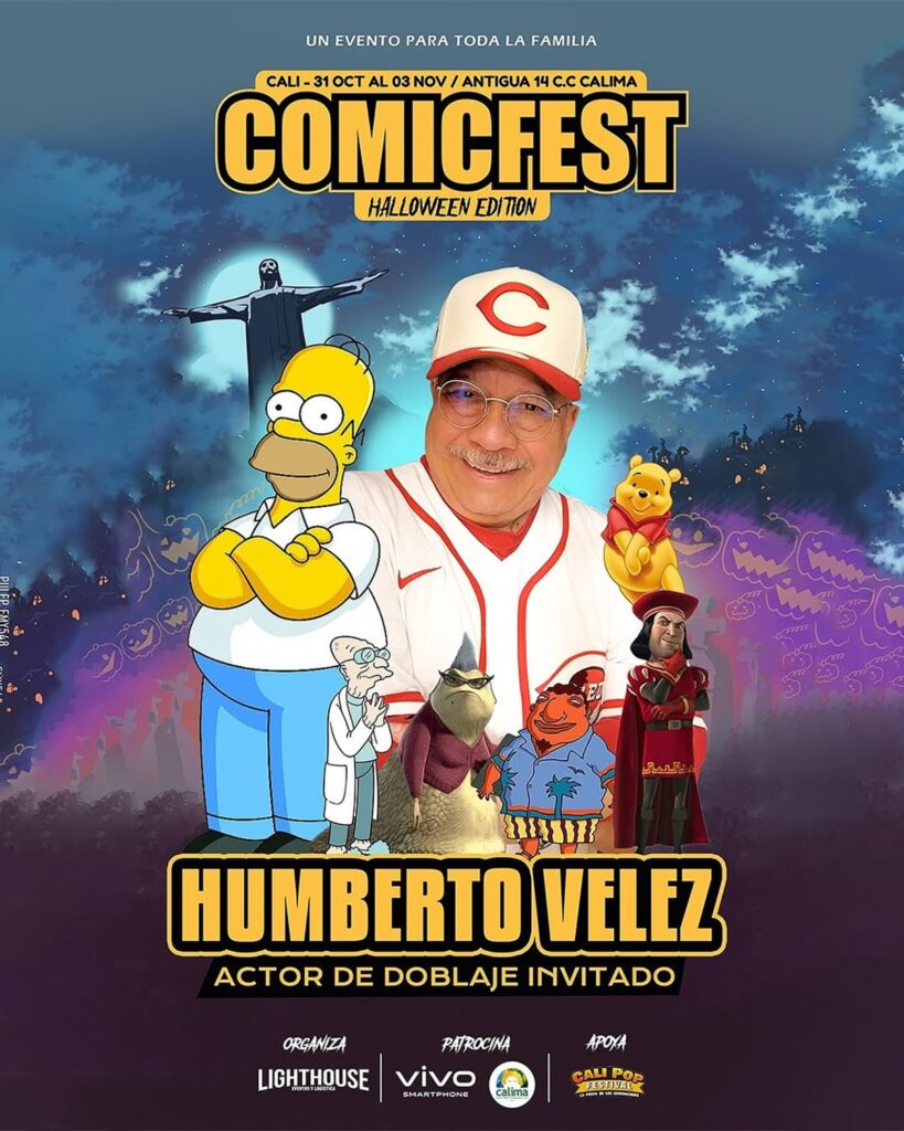 quién es Humberto Vélez, actor de voz Homero Simpson