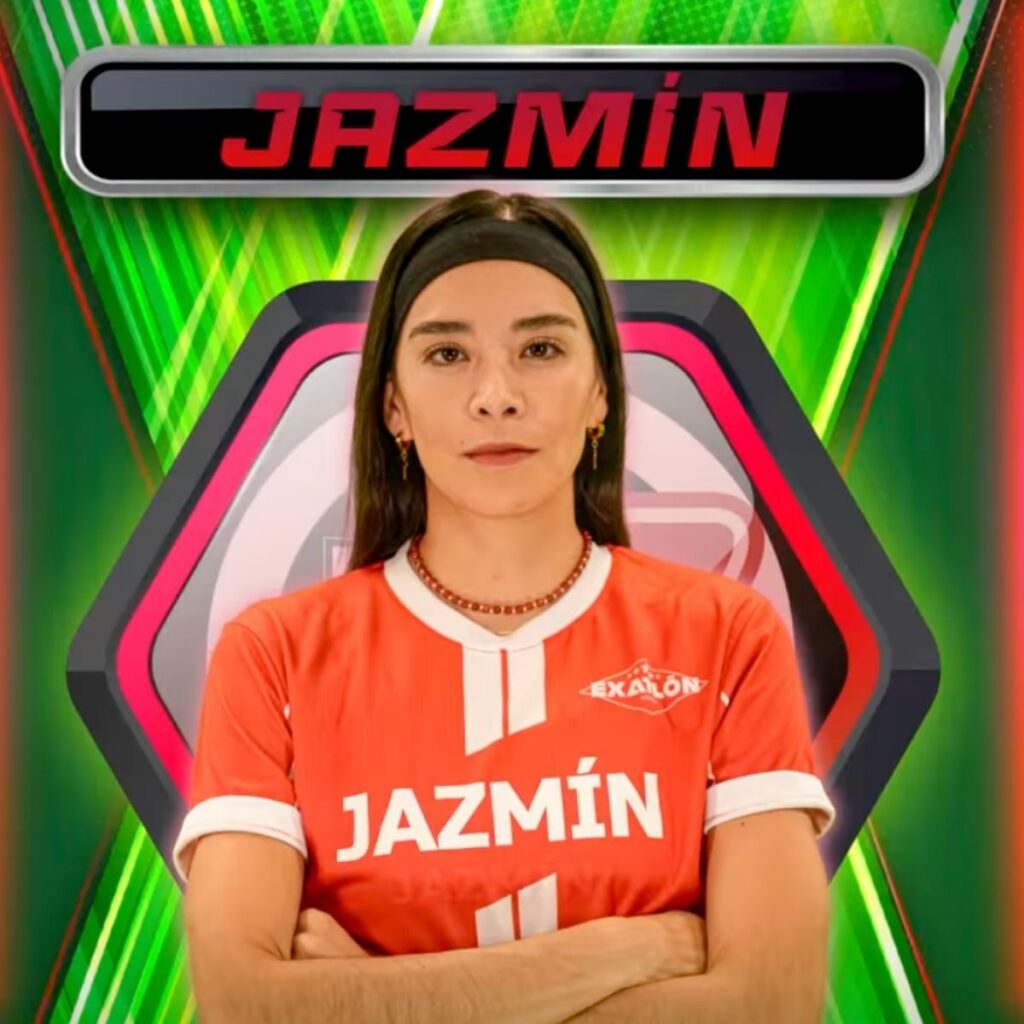 jazmin era el refuerzo que necesitaba el equipo rojo de exatlon mexico