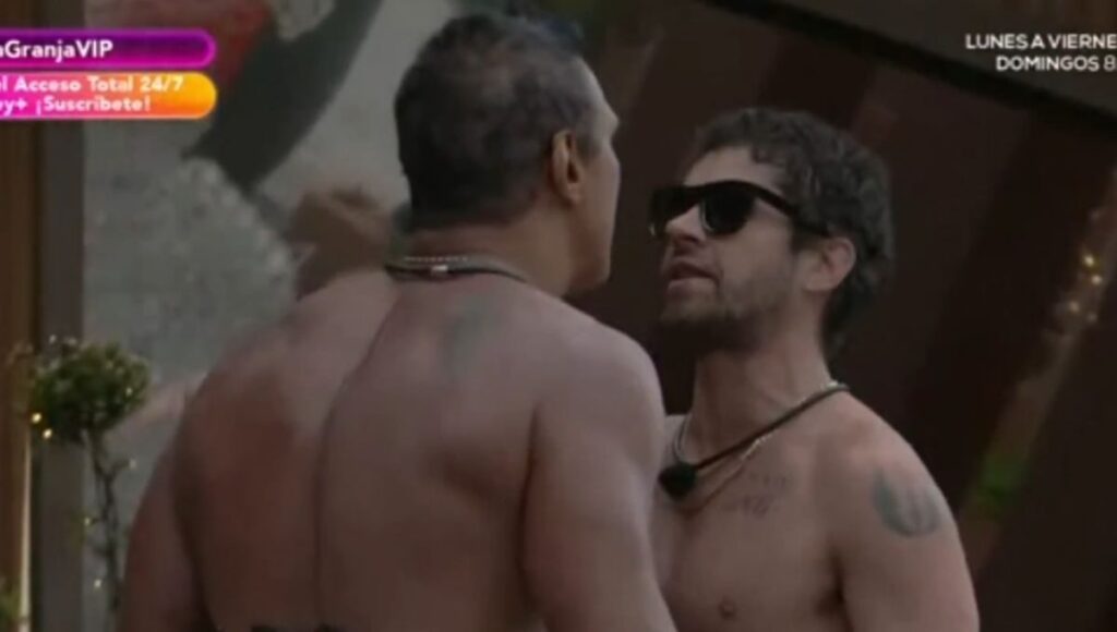 Eleazar Gómez y El Patrón casi llegan a los golpes en La Granja VIP hoy domingo