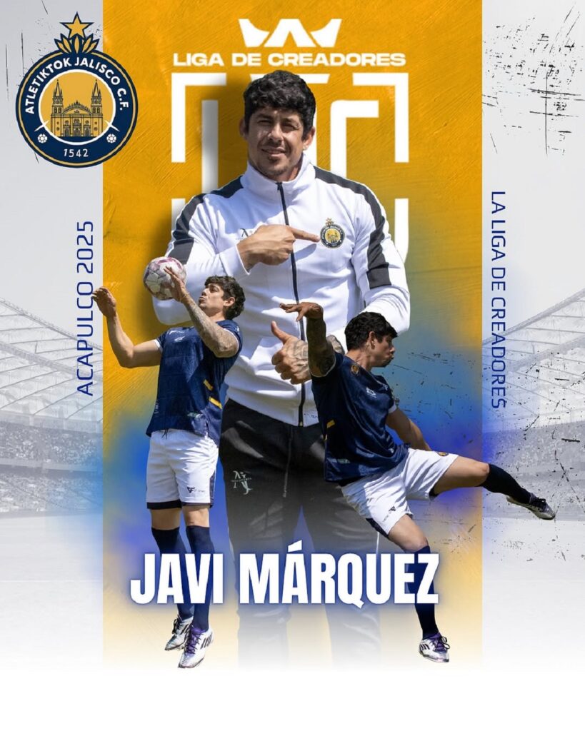 Liga de creadores recluta a leyendas de Exatlón México Heliud Pulido y Javi Márquez