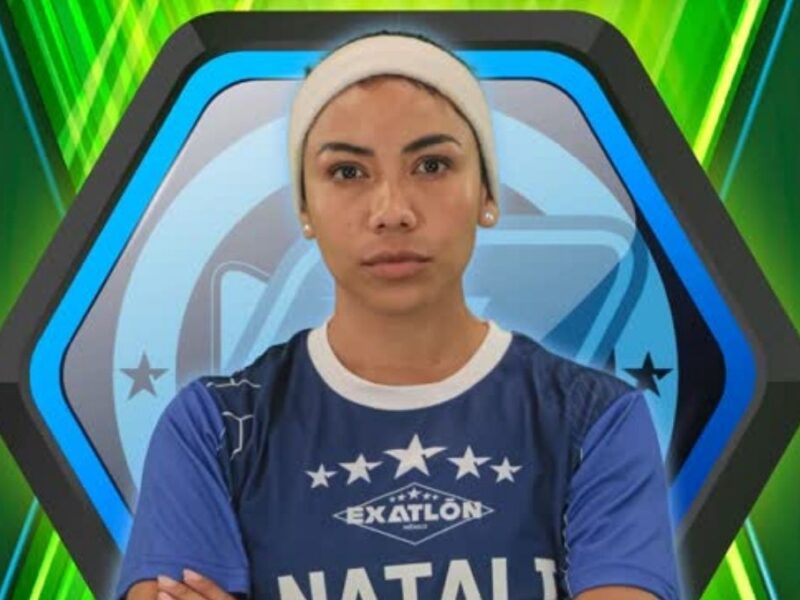 Equipo azul quiere sacar a Natali de Exatlón México