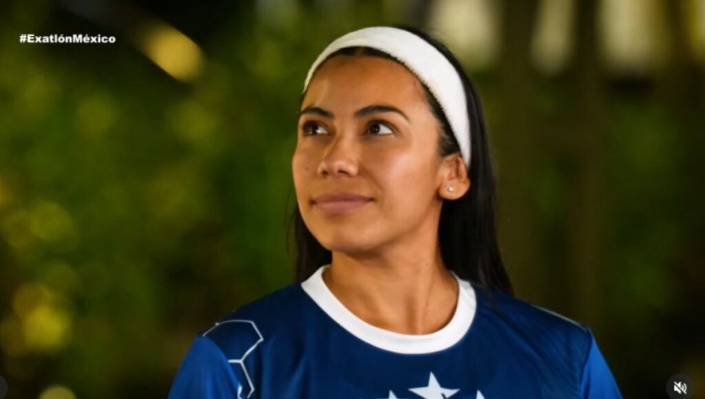 Equipo azul quiere sacar a Natali de Exatlón México