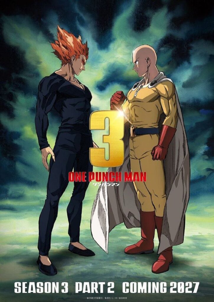 One Punch Man temporada 3 cuándo sale el segundo cour
