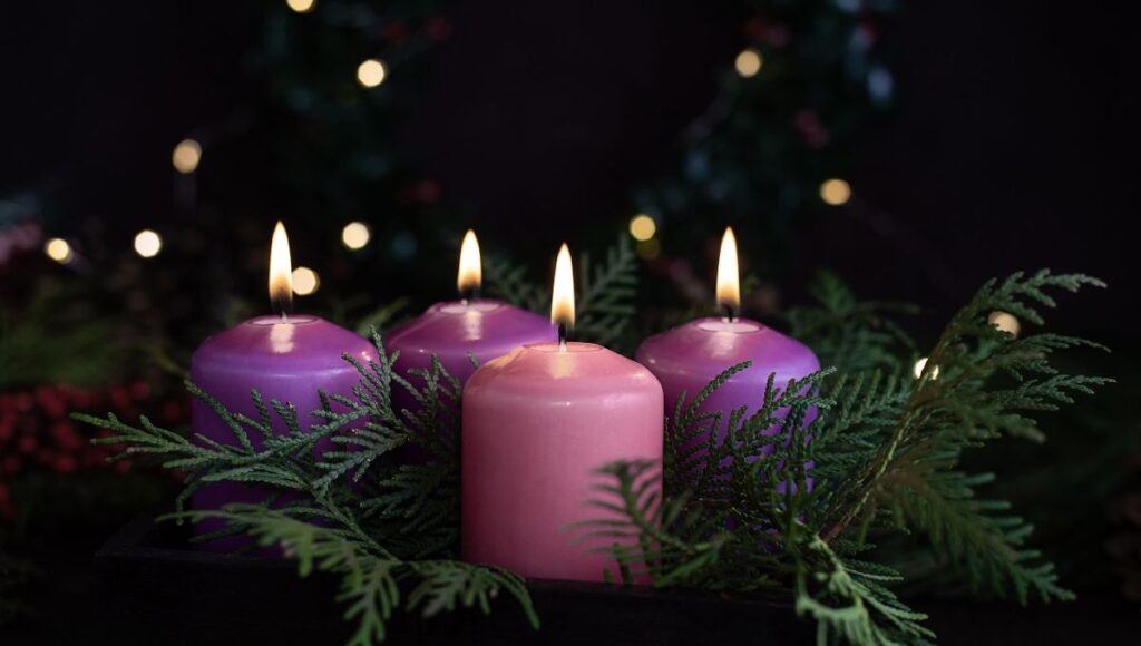 oración a la Corona de Adviento para el cuarto domingo