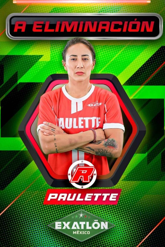 paulette en duelo de eliminacion de exatlon mexico