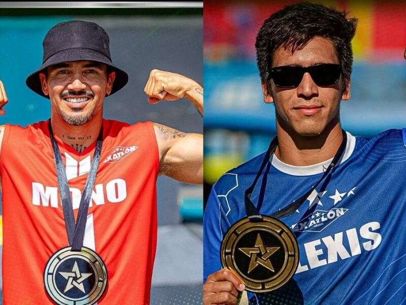 pelea de mono osuna y hiroshi en exatlon mexico