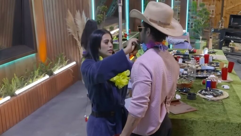 que esta pasando con kim shantal y eleazar gomez en la granja vip