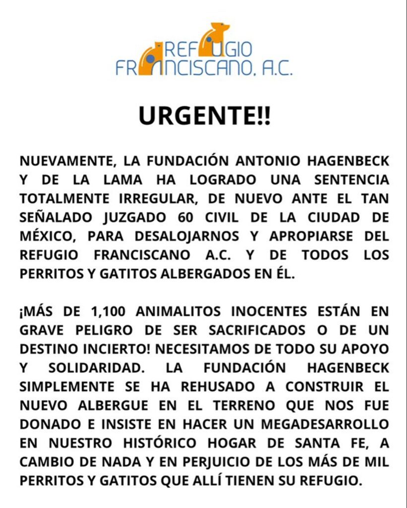 desalojan el Refugio Franciscano en CDMX