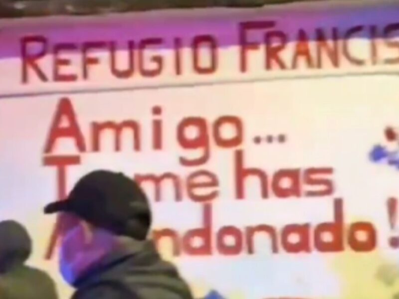 desalojan el Refugio Franciscano en CDMX