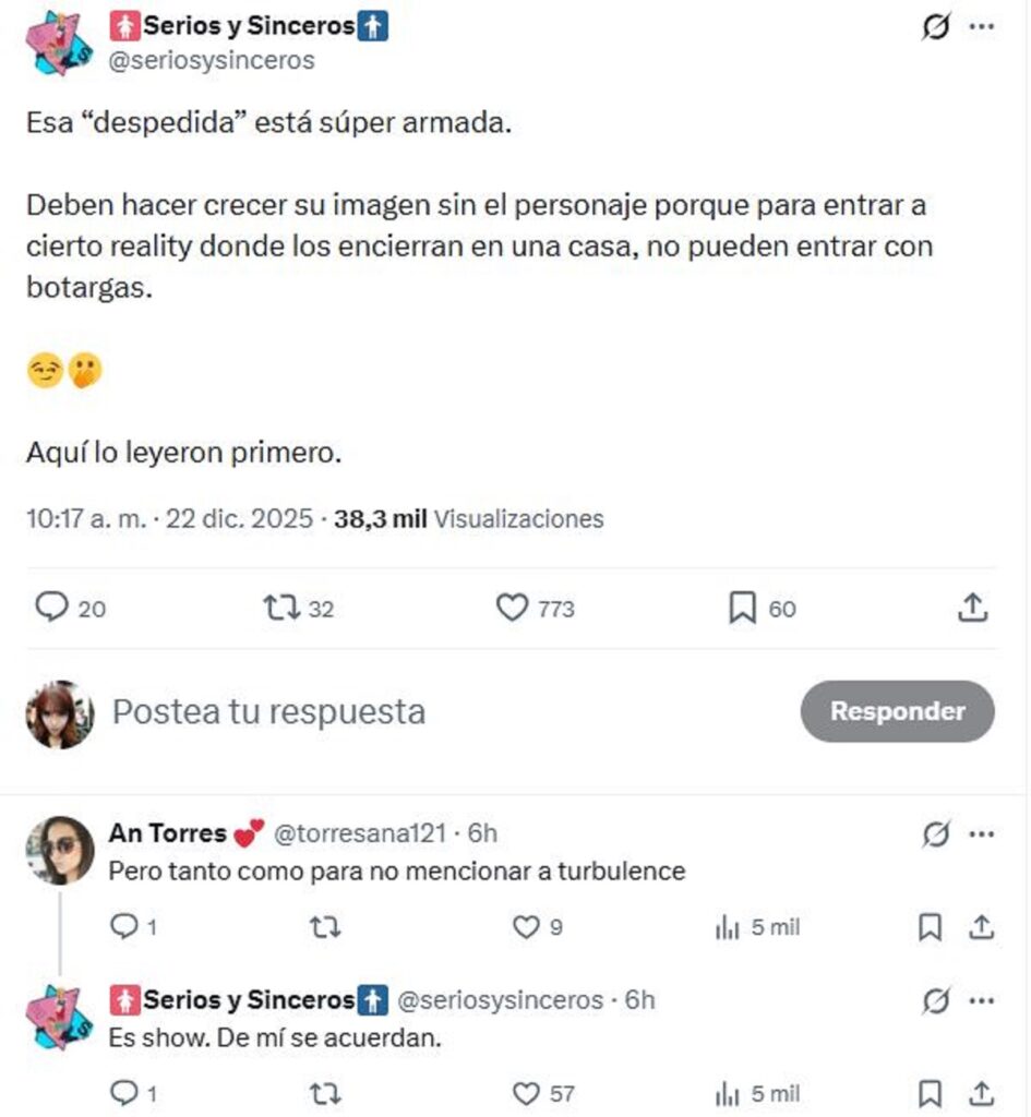 La Burrita Burrona y Turbulence separación