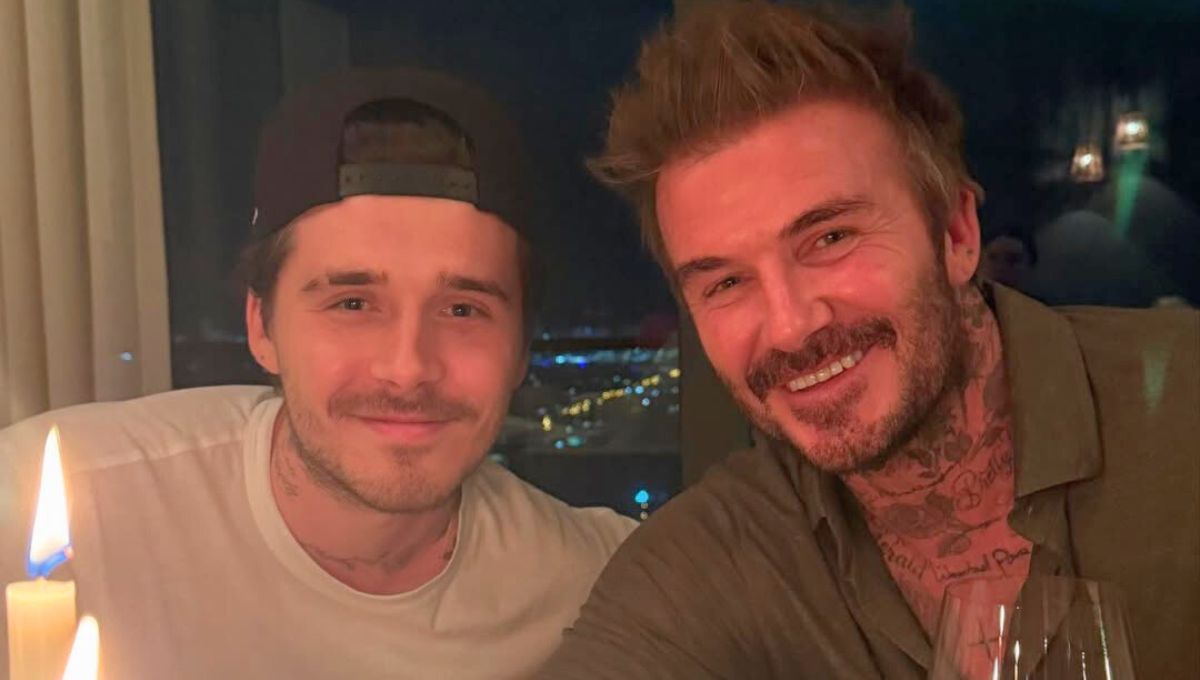 Qué pasó entre Brooklyn Beckham y David Beckham